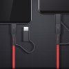 pol pl BlitzWolf BW MT3 Kabel Typ C Micro USB 1 8m 18222 2