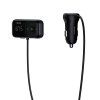 eng pl Baseus S 16 Bluetooth 5 0 FM transmitter 2x USB car charger AUX MP3 TF micro SD 3 1 A black CCTM F01 88875 2