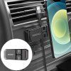 eng pl Dudao Self Adhesive Magnetic Car Dashboard Cable Organizer Black F11s 65590 1
