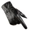 eng pm Mens winter gloves for a touchscreen smartphone black 63014 3