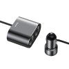 eng pl Baseus car charger splitter 2x USB 3 1A 17W 2x cigarette lighter socket 80W black CRDYQ 01 52913 1