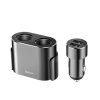 eng pl Baseus car charger splitter 2x USB 3 1A 17W 2x cigarette lighter socket 80W black CRDYQ 01 52913 2