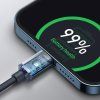 eng pl Baseus crystal shine series fast charging data cable USB Type C to Lightning 20W 1 2m purple CAJY000205 81335 13
