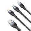 eng pl 3in1 USB cable Baseus Flash Series USB C micro USB Lightning 40W 5A 1 2m black 21170 6
