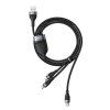 eng pl 3in1 USB cable Baseus Flash Series USB C micro USB Lightning 40W 5A 1 2m black 21170 7