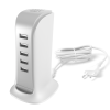 eng pl Charger 5x USB with built in power cable EU white A5EU 95389 1