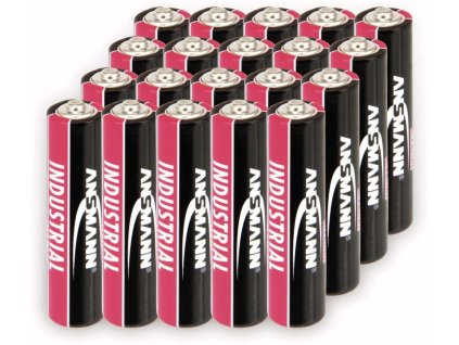 Alkalická batéria 1,5V, sada Mikro ANSMANN INDUSTRIAL, 20ks