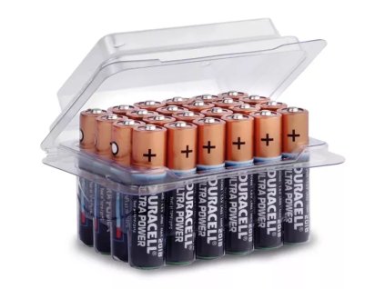 Alkalická batéria 1,5V, sada Mikro DURACELL ULTRA POWER ,24ks