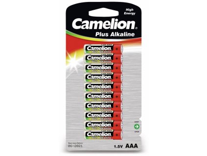 Alkalická batéria 1,5V, sada Mikro, Camelion Plus, 10kusov