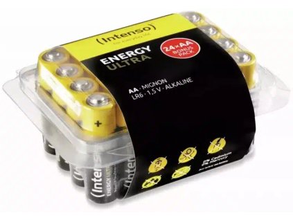 Alkalická batéria 1,5V, sada Mikro, INTENSO Energy Ultra , 24kusov