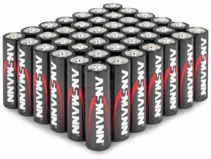 Alkalická batéria sada 1,5 V, Mignon ANSMANN, 42kusov