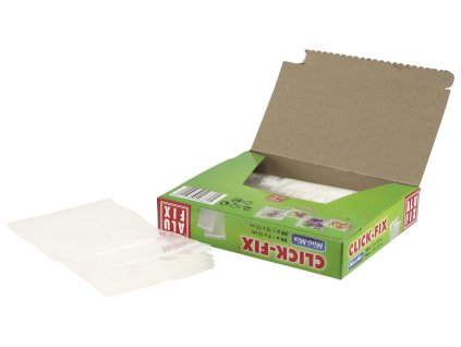 Click-Fix domáce tašky, 2x 20 kusov, so zapínaním na cvok