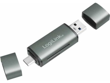Čítačka kariet USB 3.2 Gen CR0043, hliníkový kryt, LOGILINK