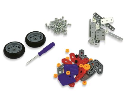 EDDY TOYS kovová hračka motorka, 145 kusov