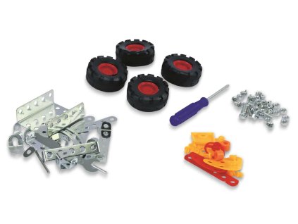EDDY TOYS Kovové pretekárske autíčko, 79 kusov