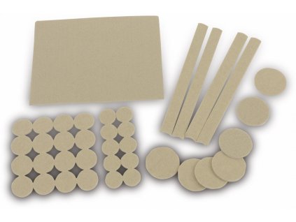 Sada nábytkových podložiek EUROTOOLS 349-NBFR 38 kusov