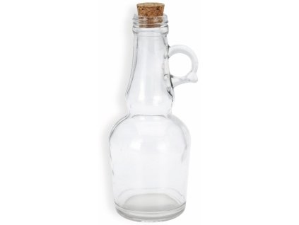 Sklenené fľaše so zátkou, sada 2ks,250ml