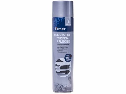 Sprej na údržbu plastov FILMER 60.088, Clean & Shine, 600ml