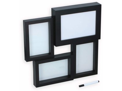 Trojitý rám obrazu GRUNDIG so svetelným boxom na označenie