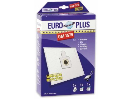 Vrecká do vysávača EURO PLUS OM 1578,5kusov