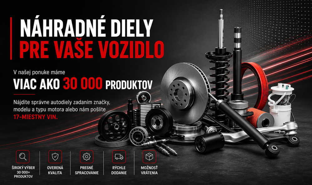 Autodíly na dodávky