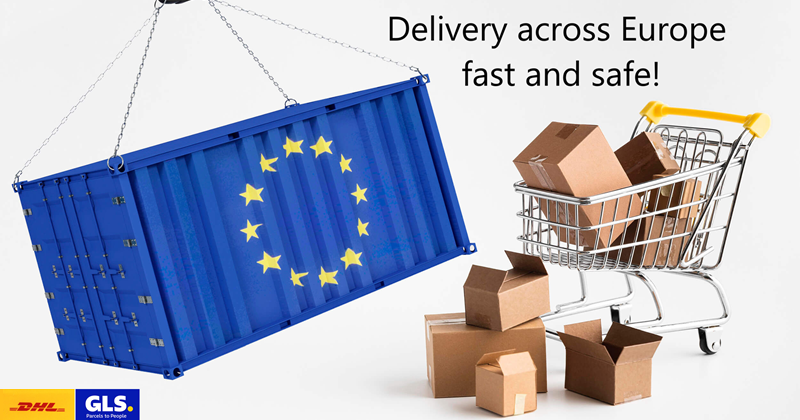 Delivery across Europe – fast and safe!