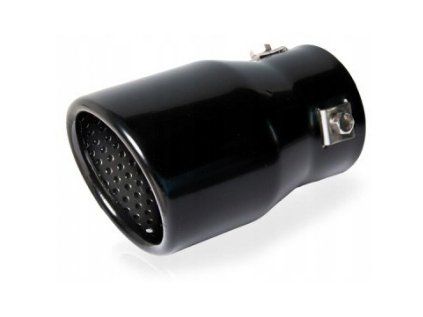 INOX 9997 / MT17B Tailpipe tailpipe 125x75x75mm (matte black)