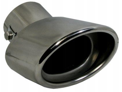 INOX H012 Auspuff-Endkappe 145x70x74mm