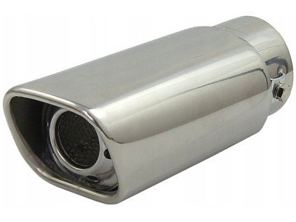 INOX M076 Exhaust pipe end cap 185x88x66mm