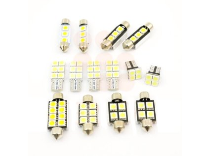LED osvetlenie interiéru Volkswagen VW PASSAT B5 FL + osvetlenie ŠPZ