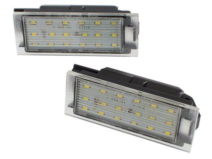 LED number plate light Renault Megane Clio Master Laguna Twingo