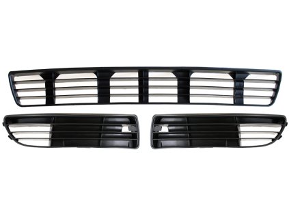 MRIEŽKA PREDNÉHO NÁRAZNÍKA / STRED + L + P / SADA, Audi A4 B5 1994-2000