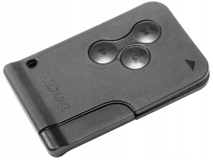 Ersatzschlüsselabdeckung (CARD) 3-TASTEN, RENAULT MEGANE 2 II SCENIC 2 II