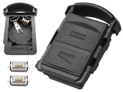 Spare key cover 2-button, OPEL CORSA C COMBO MERIVA