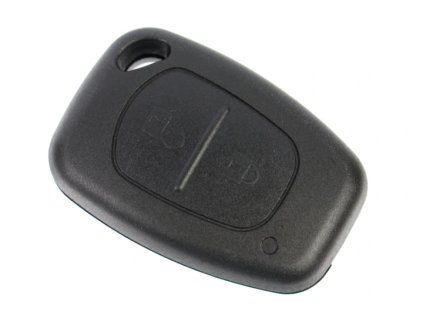 Spare key cover 2-button, OPEL RENAULT NISSAN