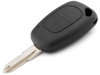 Náhradný obal kľúča 2-tlačítkový, RENAULT TRAFIC MASTER KANGOO (NE73)
