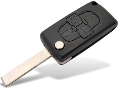 Spare key cover 4-button, CITROEN C8 (HU83)