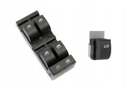 AUDI A3 8L FL A6 C5 Window removal switch L+P - 4B0959851