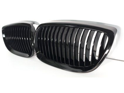 Front grille, kidney grilles BMW 3 E92 (06-10) - set L+P