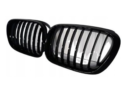 Front grille, kidney, grilles BMW X5 E53 (01-03) black glossy