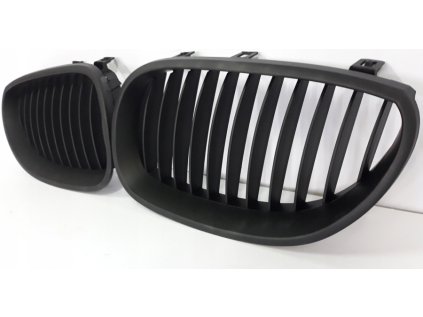 Frontmaske, Nieren, Grills mattschwarz BMW 5 E60 (03-10)