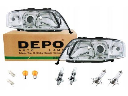 Predné svetlá AUDI A6 C5 (97-01) - sada DEPO