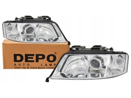 Frontscheinwerfer AUDI A6 C5 LIFT (00-05) L+P DEPO
