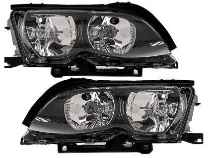 Front lights BMW 3 E46 (01-06) L+P DEPO