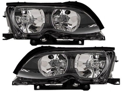 Predné svetlá BMW 3 E46 (01-06) L+P DEPO