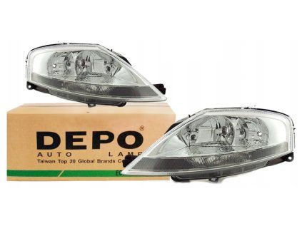 Front lights Citroen C3 (02-09) L+P DEPO
