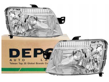 Front lights FIAT PANDA (09.03-) L+P DEPO
