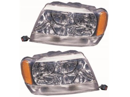 Predné svetlá Jeep Grand Cherokee (99-05) L+P DEPO