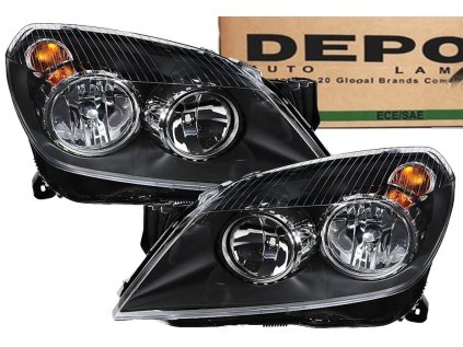 Predné svetlá OPEL ASTRA H III 3 (03-07) L+P DEPO