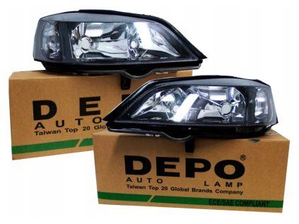 Frontscheinwerfer Opel Astra II G (98-09) H7+HB3 L+P DEPO